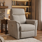 Sillón Reclinable- Gris claro