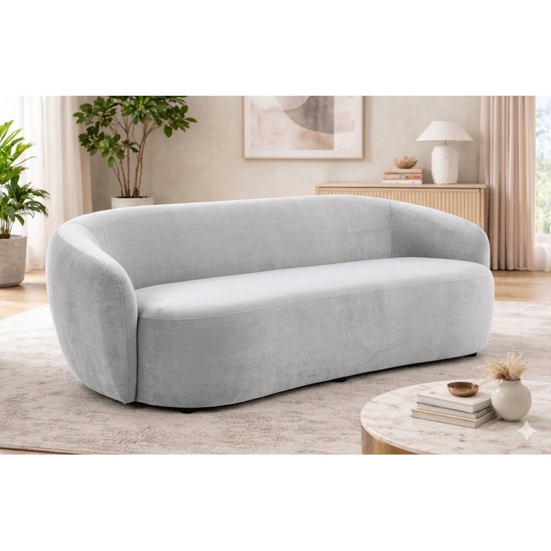 Sofa Curvo - Gris