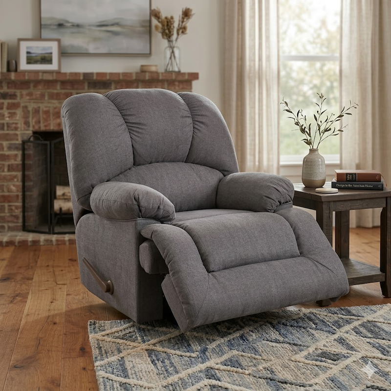 Sillón Reclinable Gris