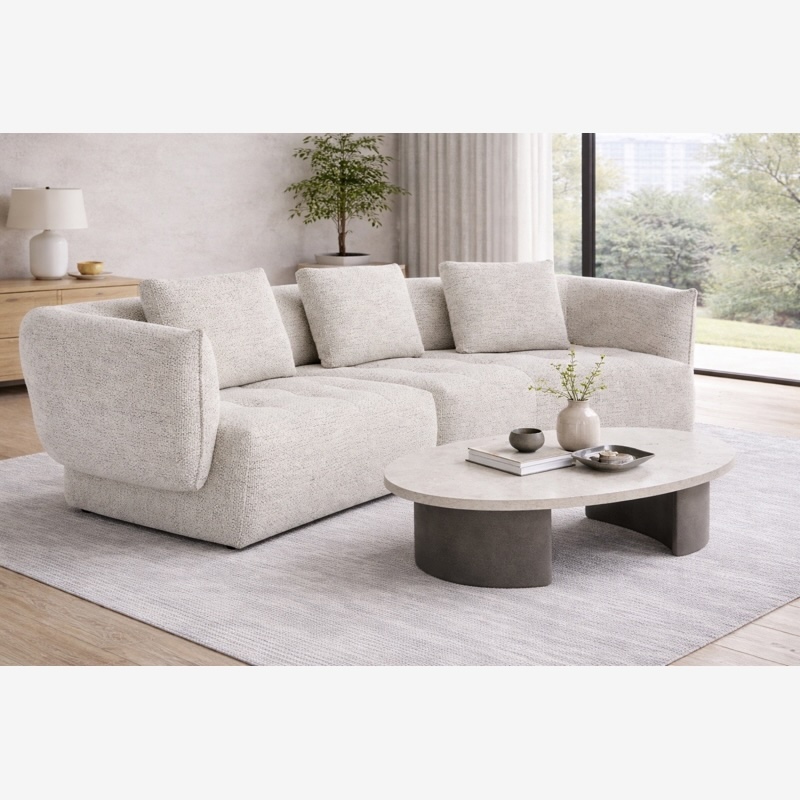 Sofa Emme - gris claro