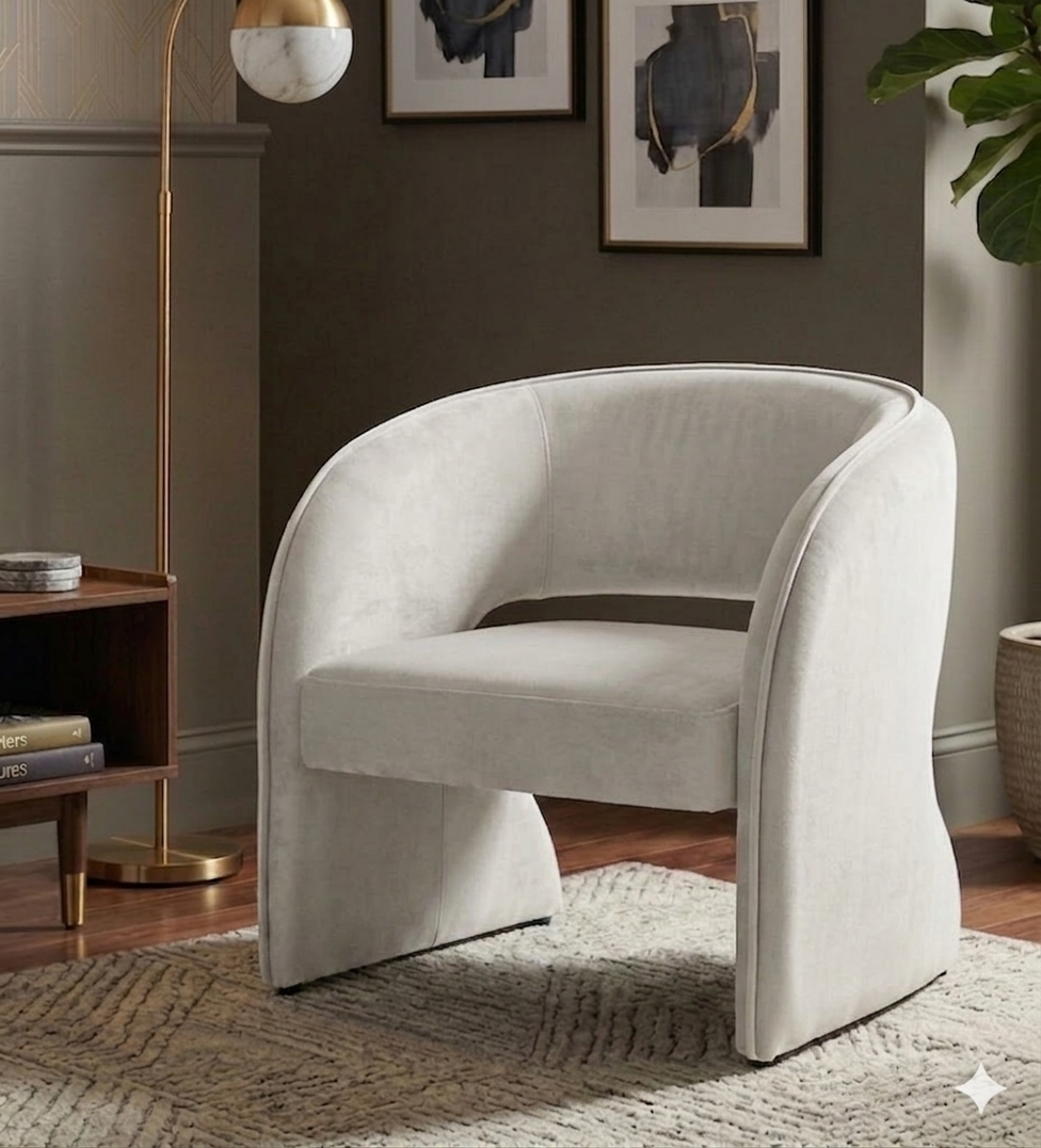 Sillón- gris claro