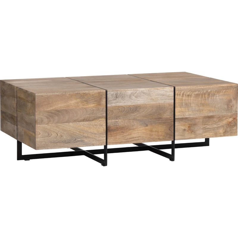 Mesa de Centro - madera de mango