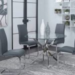 Comedor Redondo - top vidrio (copia)